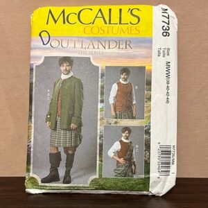 McCall's Costumes Outlander Series Sewing Pattern